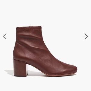 Madewell Carolyn boot size 7 burgundy leather